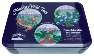 Alaska Wild Tea Sampler in Tin