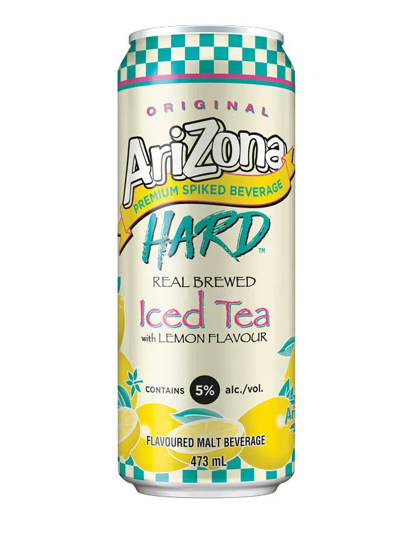 ARIZONA HARD LEMON ICED TEA 473mL 1CAN