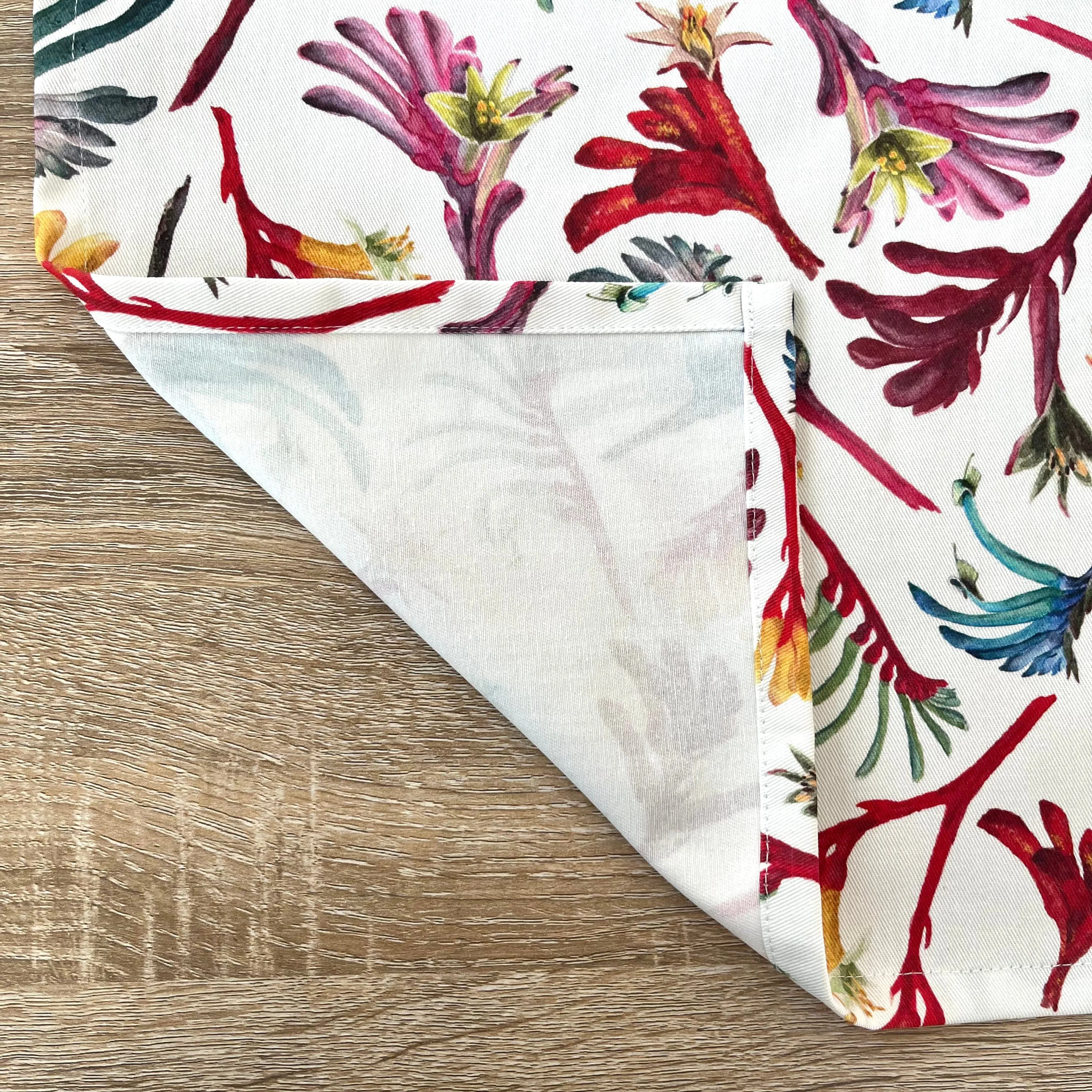 Australian Kangaroo Paw Tea towel