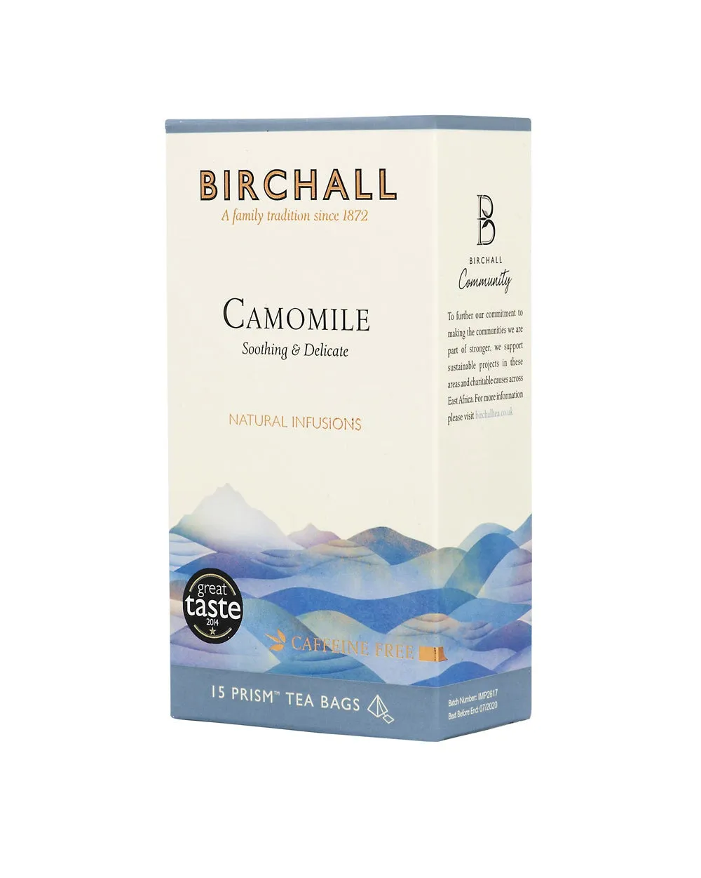 Birchall Camomile Prism Tagged Tea