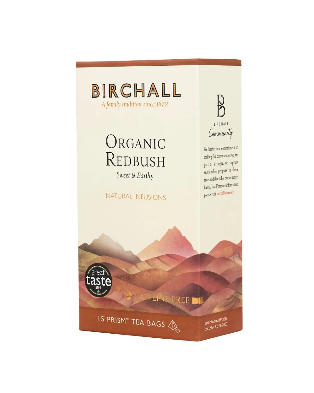 Birchall Organic Redbush Prism Tagged Tea