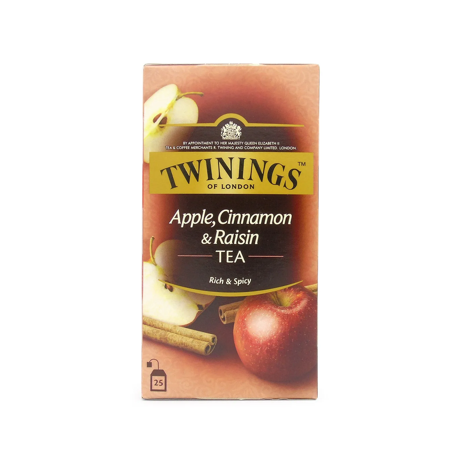 Black Tea with Apple, Cinnamon & Raisin - 25 Envelopes