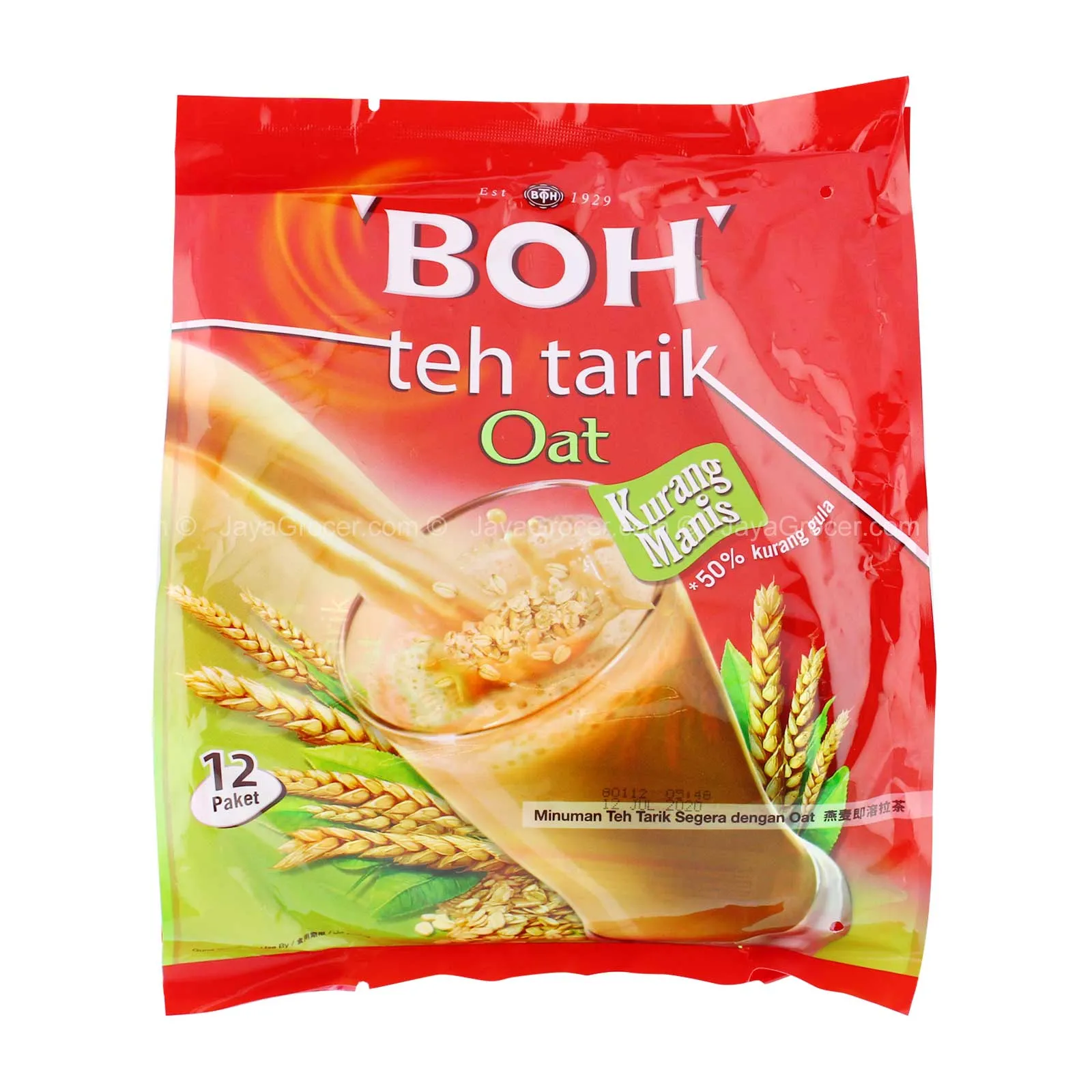 BOH TEH TARIK K/MANIS OATS 12SX26G *1