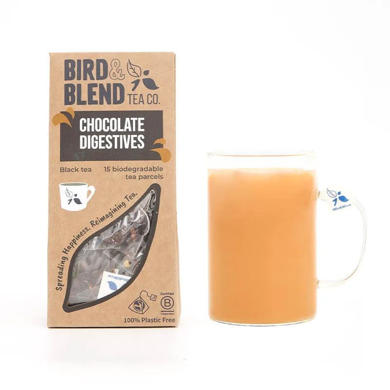 Chocolate Digestives Tea Bag Gift