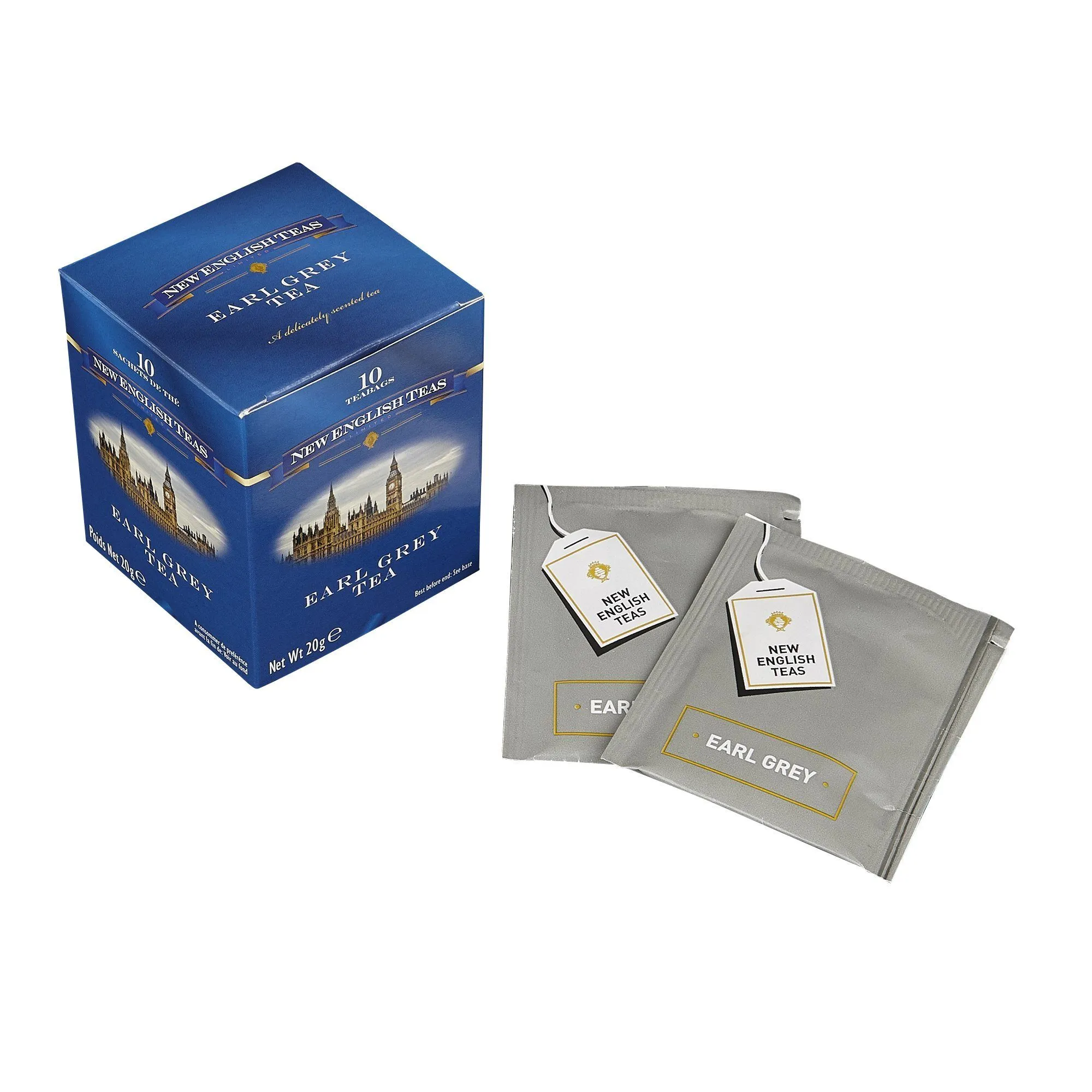 Classic Earl Grey Tea 10 Individually Wrapped Teabags