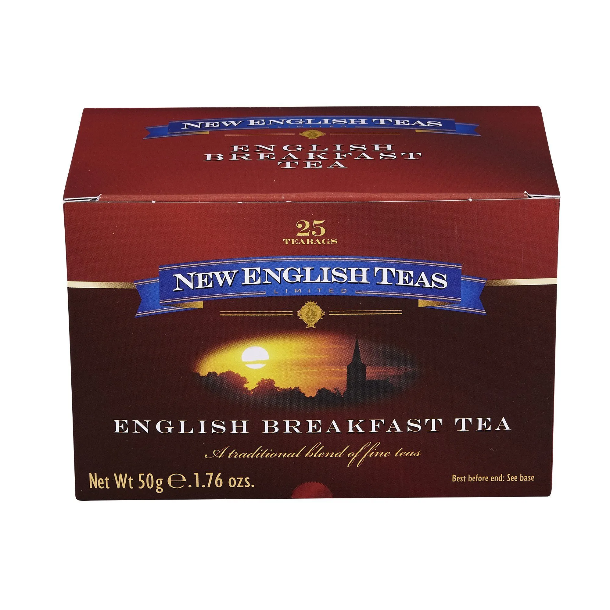 Classic English Breakfast Tea 25 Individually Wrapped Teabags