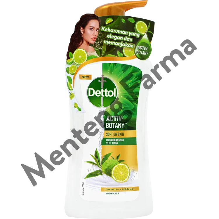 Dettol Sabun Mandi Cair Activ-Botany Green Tea Bergamot 450 Gr