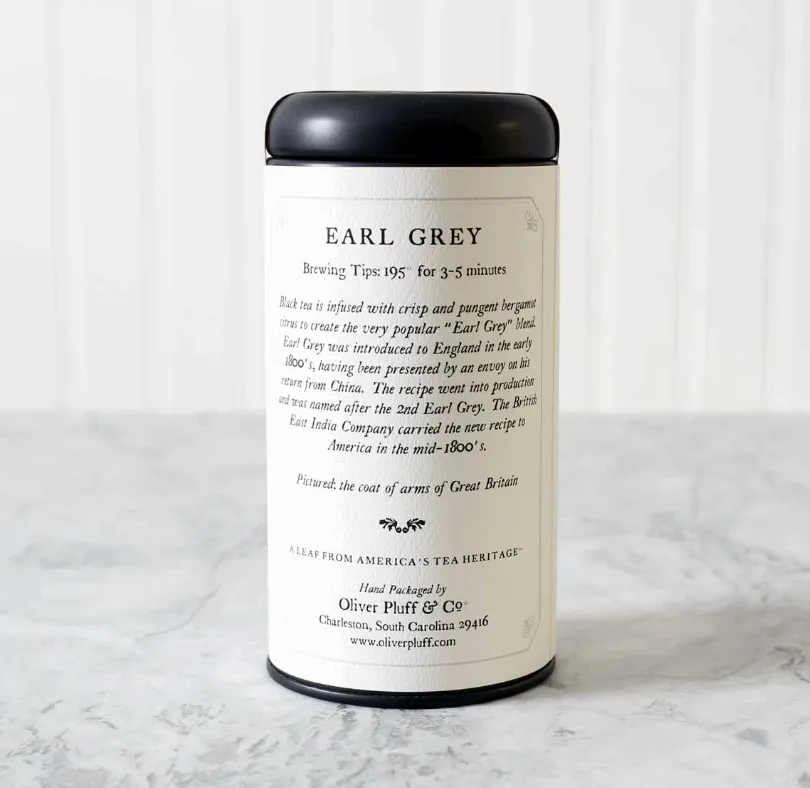 Earl Grey Teabags in Signature Tin