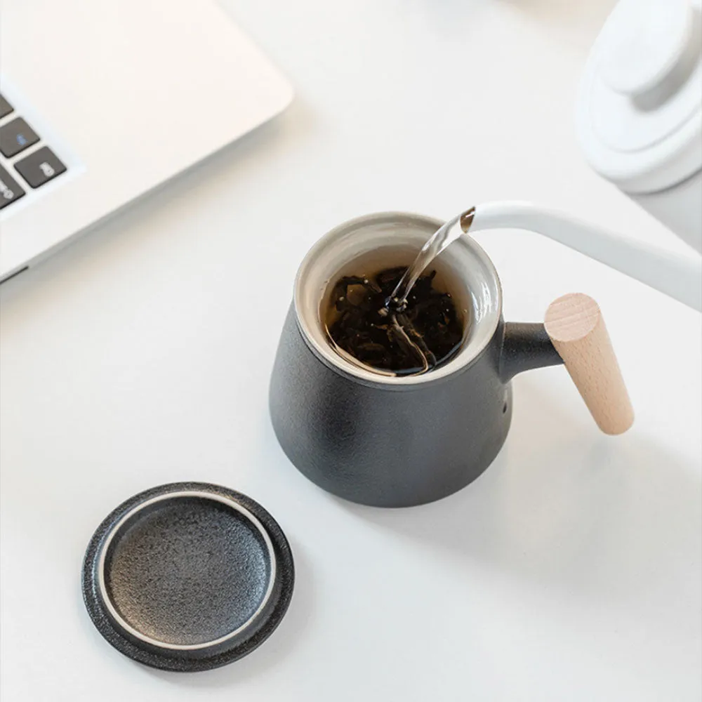 Elegant Creative Ceramic Tea Mug with Filter