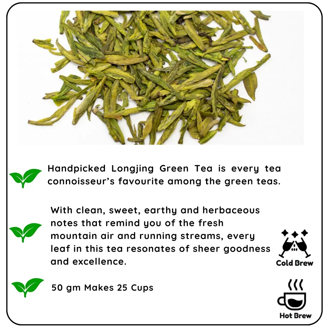 Energy China Longjing Leaf - A Pan-Roasted Green Tea for Energy and Health