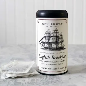 English Breakfast Teabags in Signature Tin