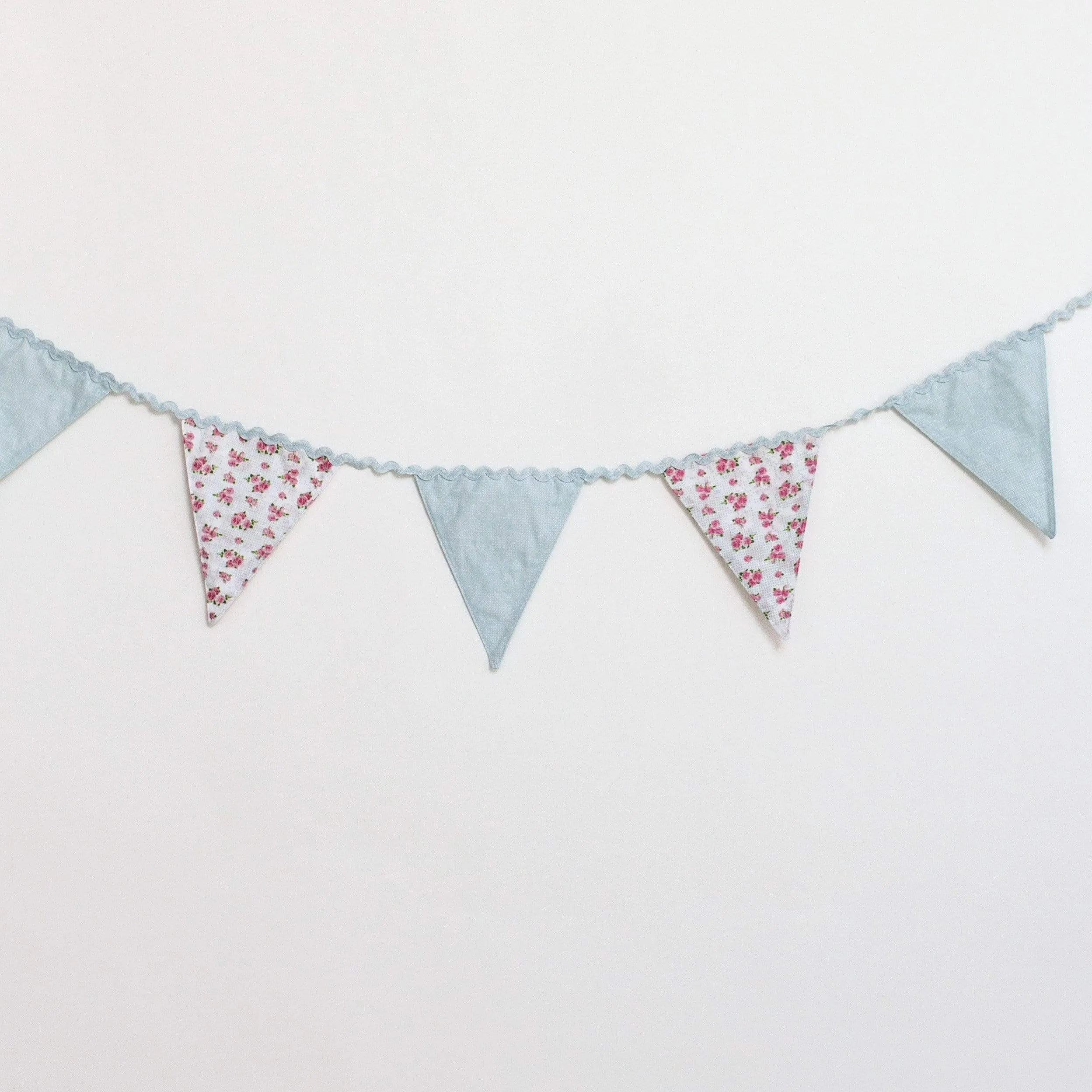 Fabric Floral Bunting (3m)