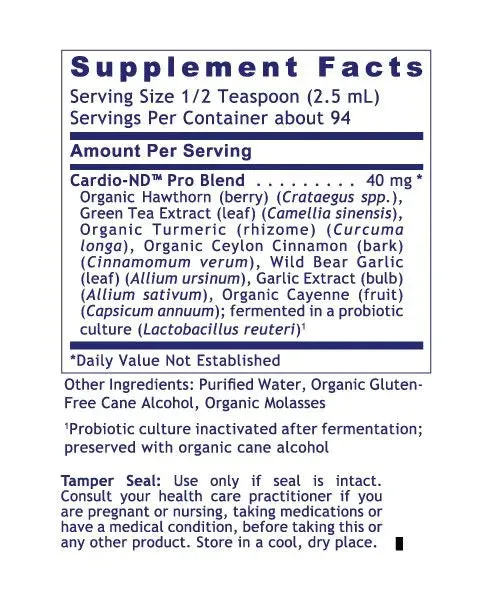 Fermented Cardio-ND™ | Premier Cardiovascular Support - 8 fl oz