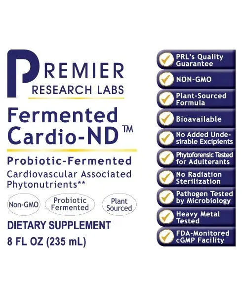 Fermented Cardio-ND™ | Premier Cardiovascular Support - 8 fl oz