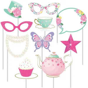 Floral Tea Party Photo Props