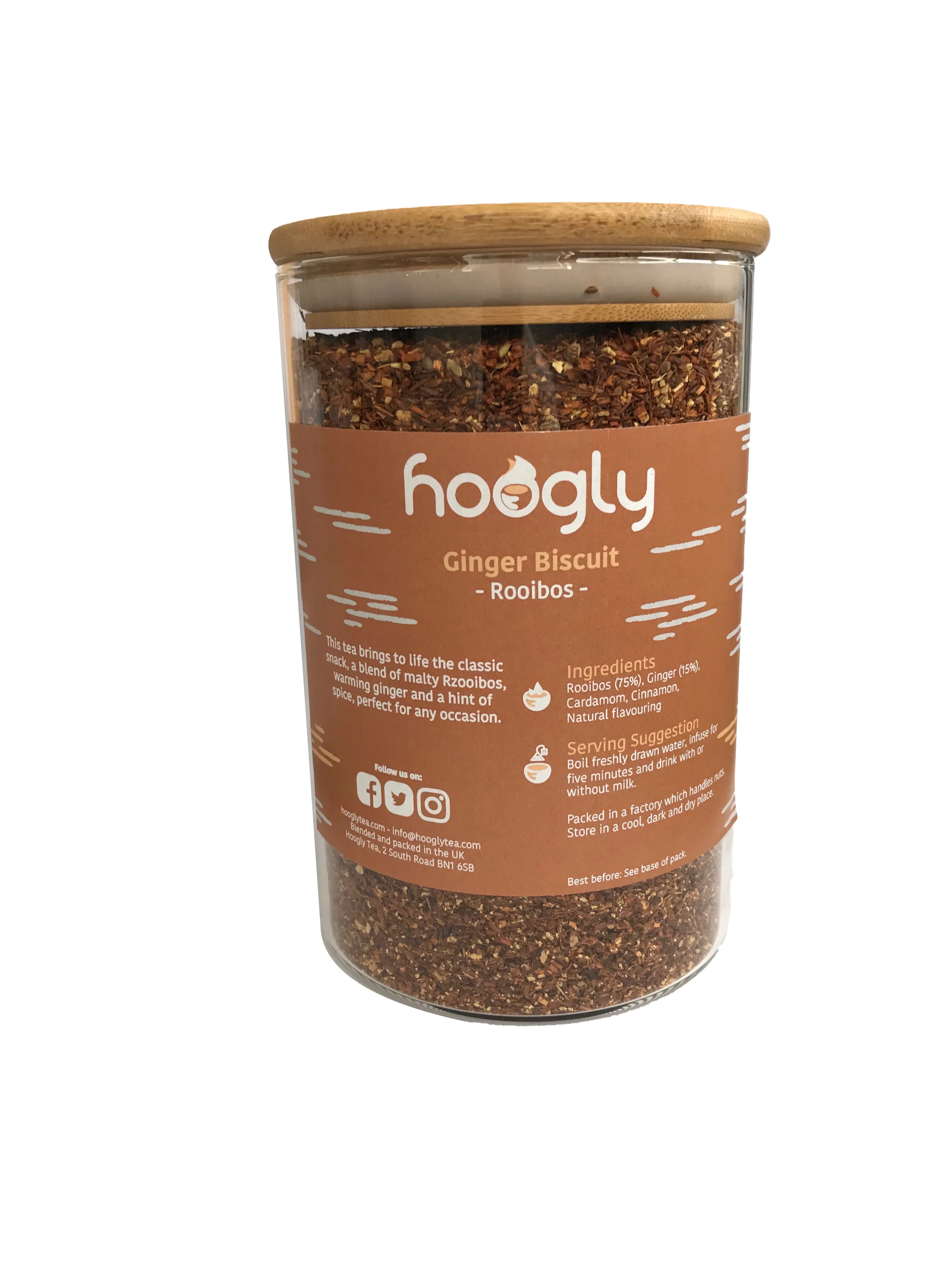 Ginger Biscuit - Rooibos - 250g Loose Leaf