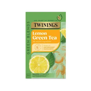 Green Tea & Lemon - 20 Tea Bags