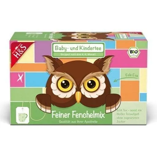 H&S organic baby and children's tea fine fennel mix