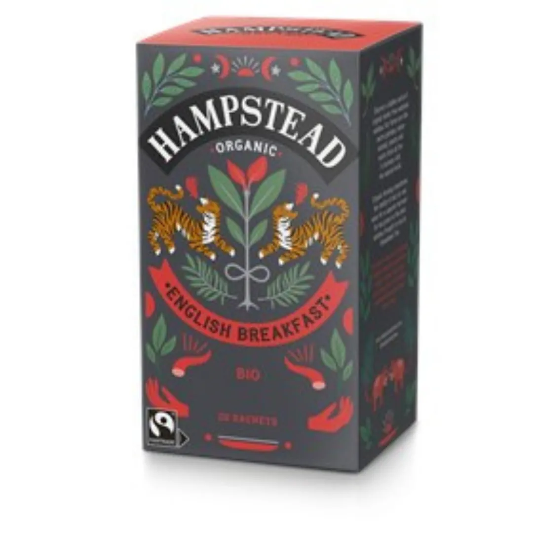 Hampstead Organic English Breakfast 20 sachets