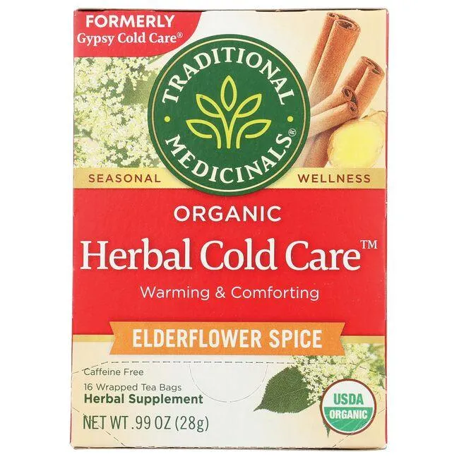 Herbal Cold Care Tea - Elderflower Spice