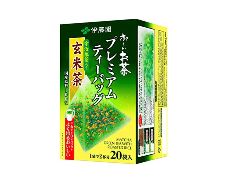 Itoen Premium Matcha With Brown Rice Tea Bags (20 Bags)