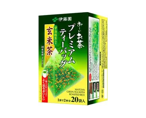 Itoen Premium Matcha With Brown Rice Tea Bags (20 Bags)