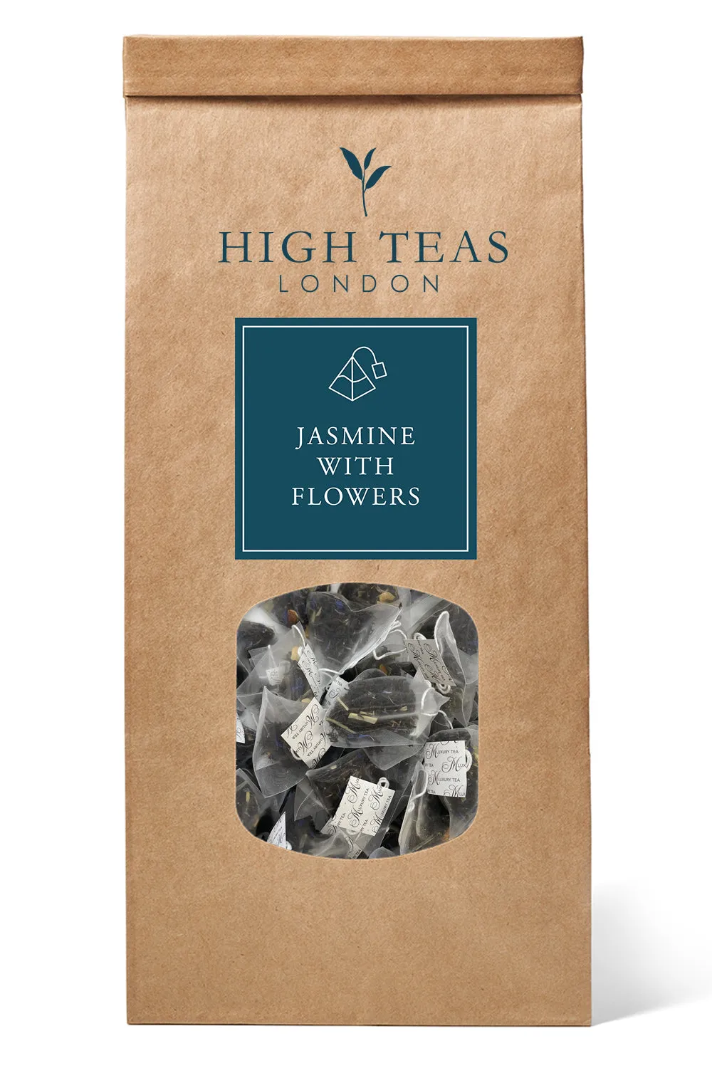 Jasmine with Flowers (pyramid bags)