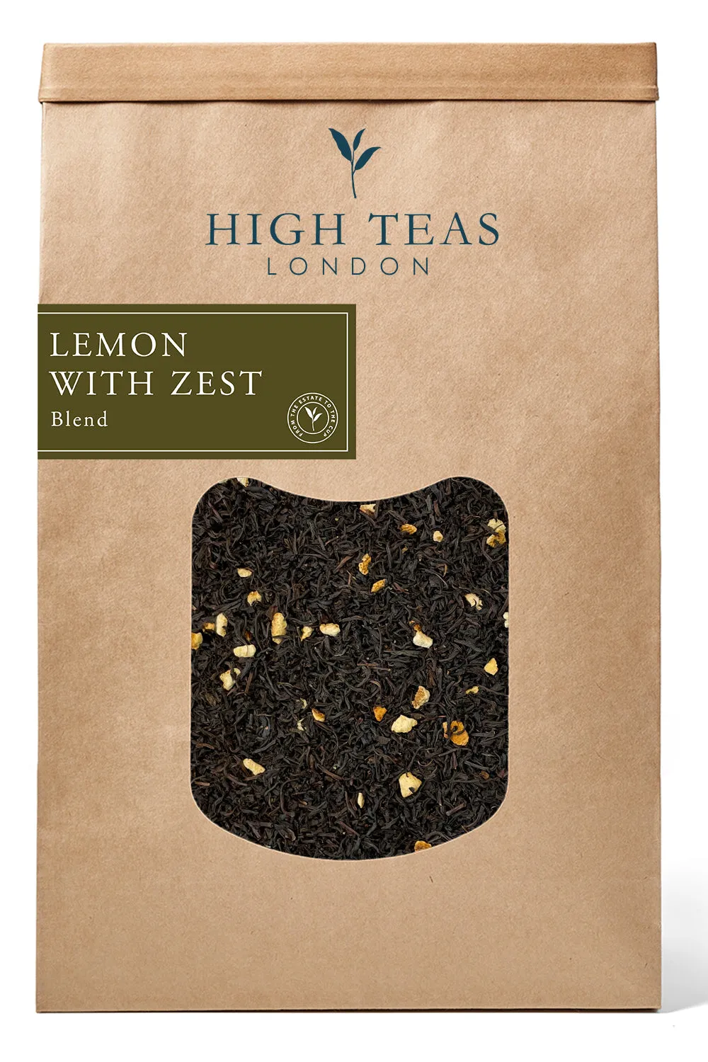 Lemon Black Tea with peel