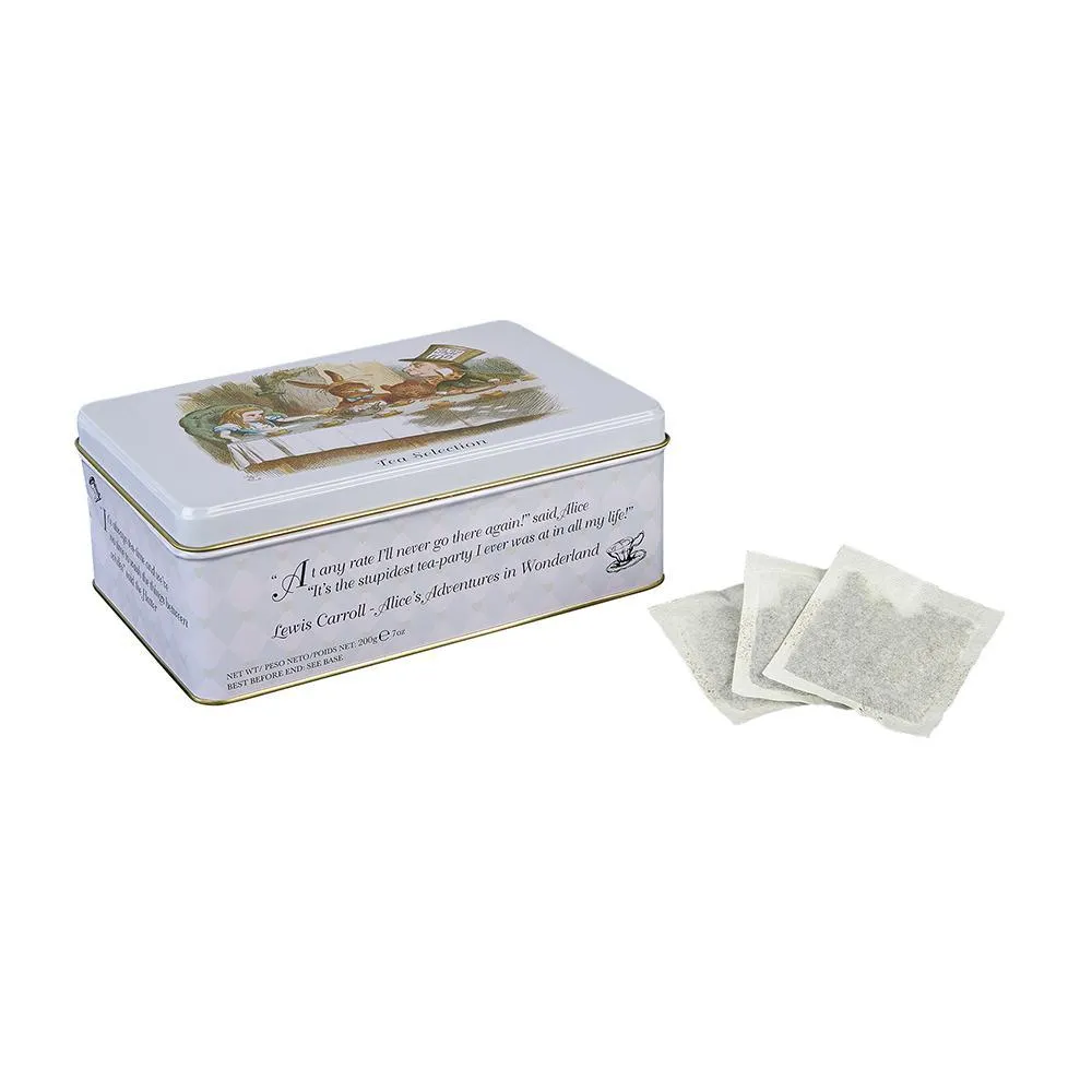 Mad Hatters Tea Party Tea Selection Tin