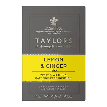 Taylors Lemon and Ginger Infusion