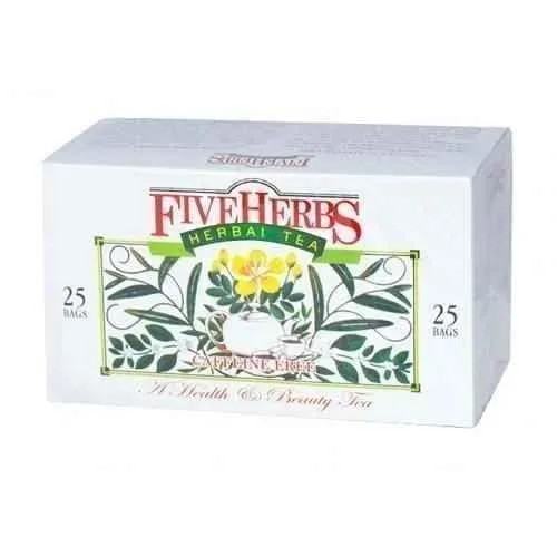 TEA FIVE HERBS DETOX 25 filter packets