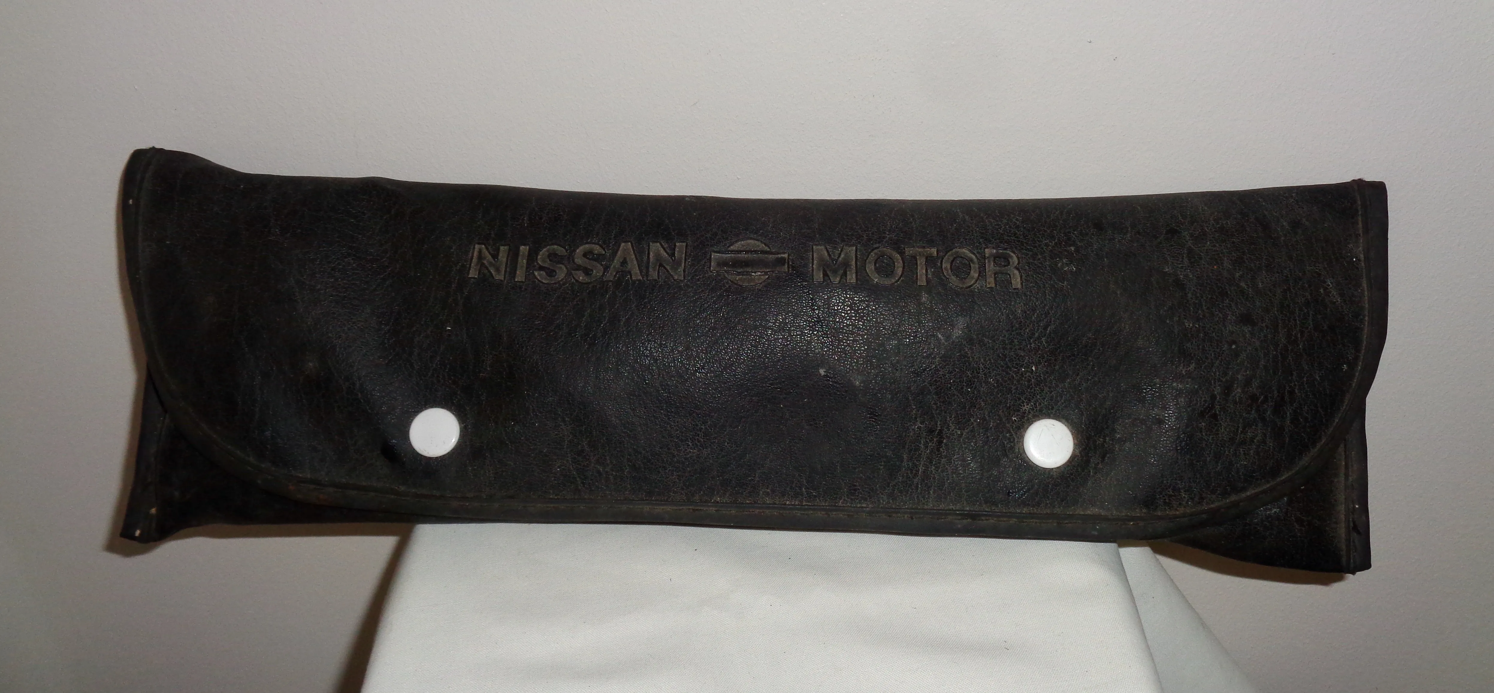 Vintage Nissan Motor Tool Kit Bag With Tools