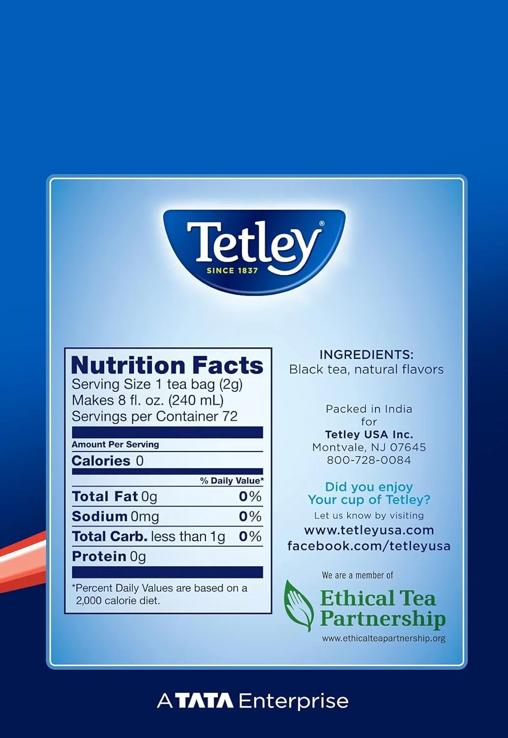 Wholesale Tetley Ginger Tea - 144gm x 12pcs